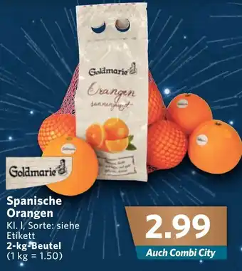 Combi Goldmarie Spanische Orangen 2kg Beutel Angebot