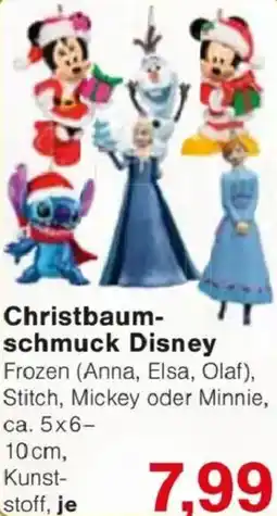 Jawoll Christbaumschmuck Disney Angebot