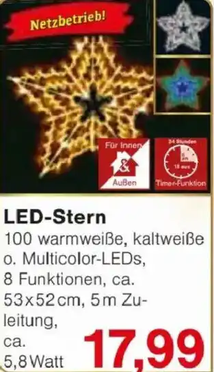 Jawoll LED-Stern Angebot