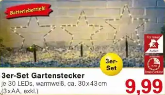 Jawoll 3er-Set Gartenstecker Angebot