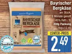 E-Center Edeka Bayrischer Bergkäse Angebot