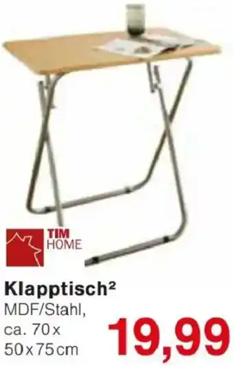 Jawoll TIM HOME Klapptisch Angebot