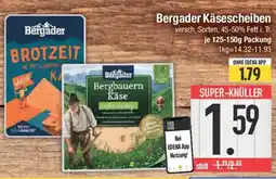 E-Center Bergader Käsescheiben Angebot