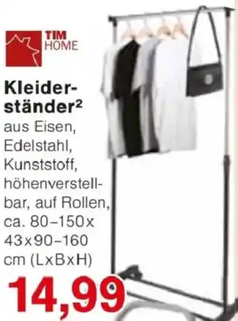 Jawoll TIM HOME Kleiderständer Angebot