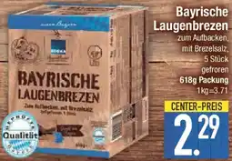 E-Center Edeka Bayrische Laugenbrezen Angebot