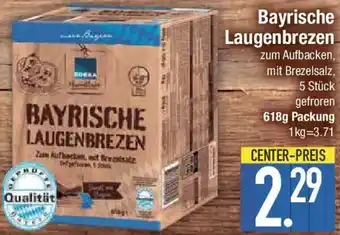 E-Center Edeka Bayrische Laugenbrezen Angebot