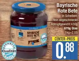 E-Center Edeka Bayrische Rote Bete Angebot