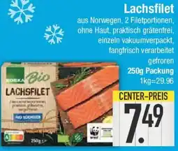 E-Center Edeka Bio Lachsfilet Angebot
