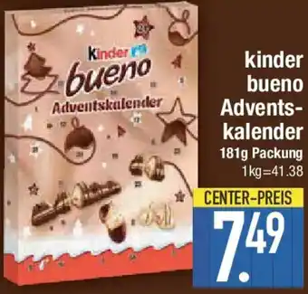 E-Center Kinder bueno Adventskalender Angebot