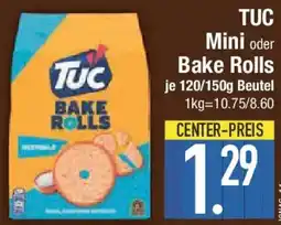 E-Center TUC Mini oder Bake Rolls Angebot