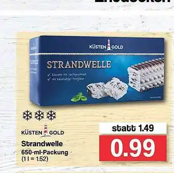 Famila Nord West Küsten Gold Strandwelle Angebot