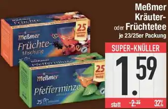 E-Center Meẞmer Kräuter- oder Früchtetee Angebot