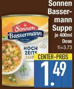 E-Center Sonnen Bassermann Suppe Angebot