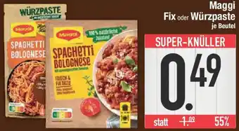 E-Center Maggi Fix oder Würzpaste Angebot