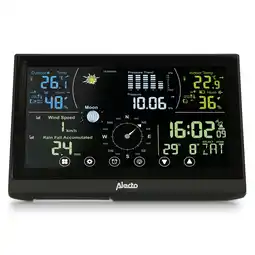 Netto Marken-Discount Alecto Professionelle Wetterstation WS-3850 mit kabellosem Außensensor Angebot