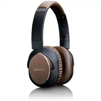 Netto Marken-Discount Lenco HPB-730BN Bluetooth Headphone mit Active Noise Cancelling (ANC) Angebot