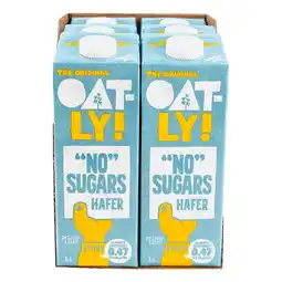 Netto Marken-Discount Oatly Haferdrink No Sugars 1 Liter, 6er Pack Angebot