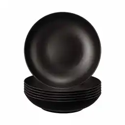Netto Marken-Discount Seltmann Weiden Suppenteller Liberty Velvet Black ø 21,2 cm 6er Set Angebot