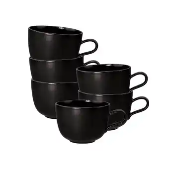 Netto Marken-Discount Seltmann Weiden Milchkaffeetassen Liberty Velvet Black 400 ml 6er Set Angebot