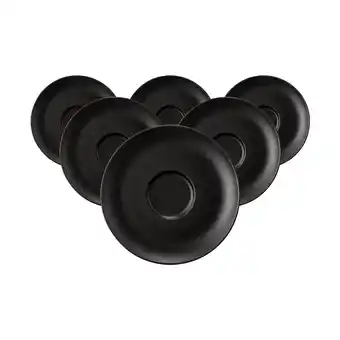 Netto Marken-Discount Seltmann Weiden Kombiuntertassen Liberty Velvet Black ø 16,1 cm 6er Set Angebot