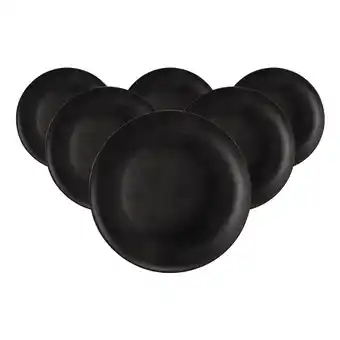 Netto Marken-Discount Seltmann Weiden Frühstücksteller Liberty Velvet Black ø 22,7 cm 6er Set Angebot