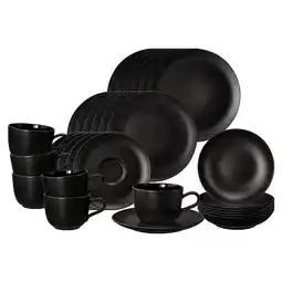 Netto Marken-Discount Seltmann Weiden Kombiservice Liberty Velvet Black 30er Set Angebot