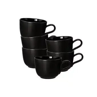 Netto Marken-Discount Seltmann Weiden Kaffeetassen Liberty Velvet Black 260 ml 6er Set Angebot