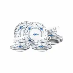 Netto Marken-Discount Seltmann Weiden Teeservice Amina Strohblume 6er Set Angebot