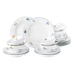 Netto Marken-Discount Seltmann Weiden Teeservice Sonate Nostalgie 18er Set Angebot