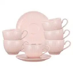 Netto Marken-Discount Seltmann Weiden Kaffeetassen mit Untertassen Amina 250 ml 6er Set Angebot