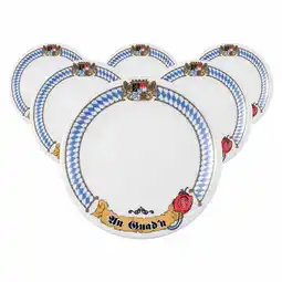 Netto Marken-Discount Seltmann Weiden Frühstücksteller Compact Bayern ø 19 cm 6er Set Angebot