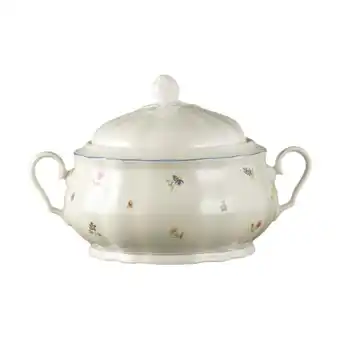 Netto Marken-Discount Seltmann Weiden Schüssel mit Deckel Marieluise Elfenbein Streublume 2,10 l Angebot