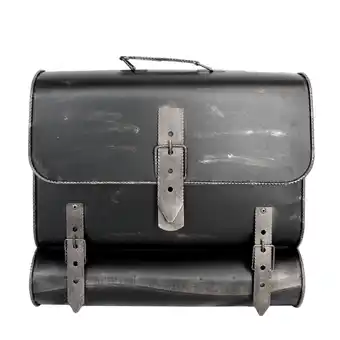 Netto Marken-Discount Briefkasten Antik UNIKAT Handarbeit, Schulranzen Design, Zeitungsrolle, silber Angebot