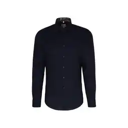 Netto Marken-Discount Seidensticker Hemd BUSINESS KENT PATCH5 Langarmhemd Angebot