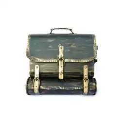 Netto Marken-Discount HMF 506 Briefkasten Antik SCHULRANZEN WNS, 36 x 41 x 8,5 cm, Gold Angebot