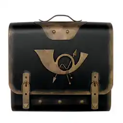 Netto Marken-Discount HMF 511Briefkasten Alter Schulranzen mit Posthorn PH3, 40 x 40 x 9 cm, Gold Angebot