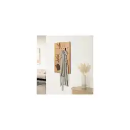 Netto Marken-Discount Home Deluxe Gardrobenpaneel Hellbraun QUEST - 55 x 4 x 105cm Angebot