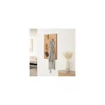 Netto Marken-Discount Home Deluxe Gardrobenpaneel Hellbraun QUEST - 55 x 4 x 105cm Angebot