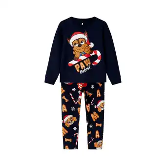 Netto Marken-Discount Name It Pyjama LAVA PAW Schlafanzug Angebot