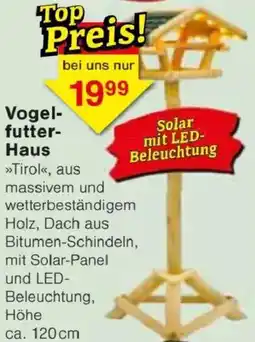 Jawoll Vogelfutter Haus Angebot