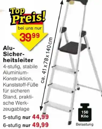 Jawoll Alu Sicherheitsleiter Angebot