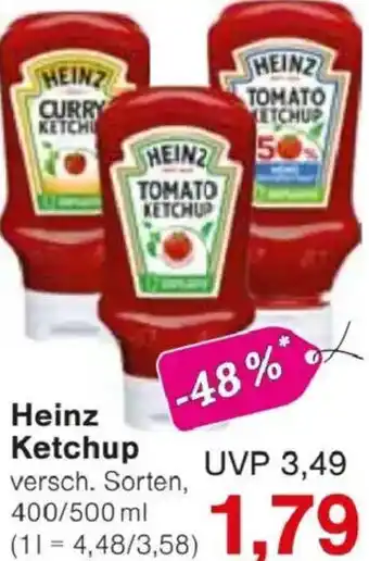 Jawoll Heinz Ketchup Angebot