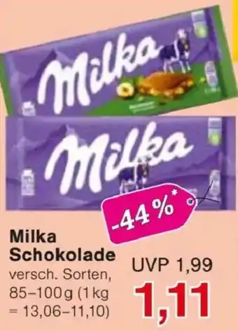 Jawoll Milka Schokolade Angebot