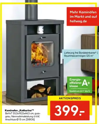 Hellweg Kaminofen,,Katharina" Angebot