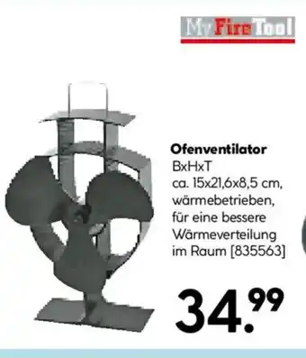 Hellweg My Fire Tool Ofenventilator Angebot