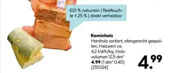 Hellweg Kaminholz Angebot