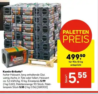 Hellweg Rekord Kamin-Briketts Angebot