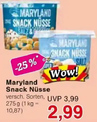 Jawoll Maryland Snack Nüsse Angebot