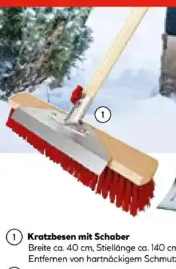Hellweg Kratzbesen mit Schaber Angebot