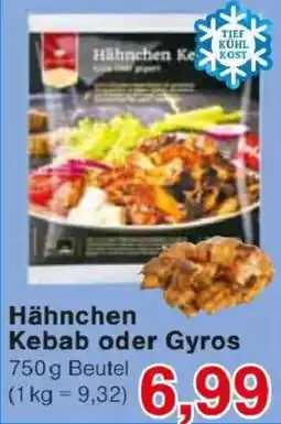 Jawoll Hähnchen Kebab oder Gyros Angebot